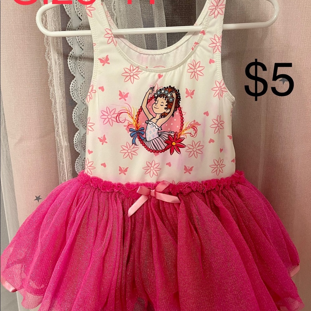 Fancy Nancy skirted leotard